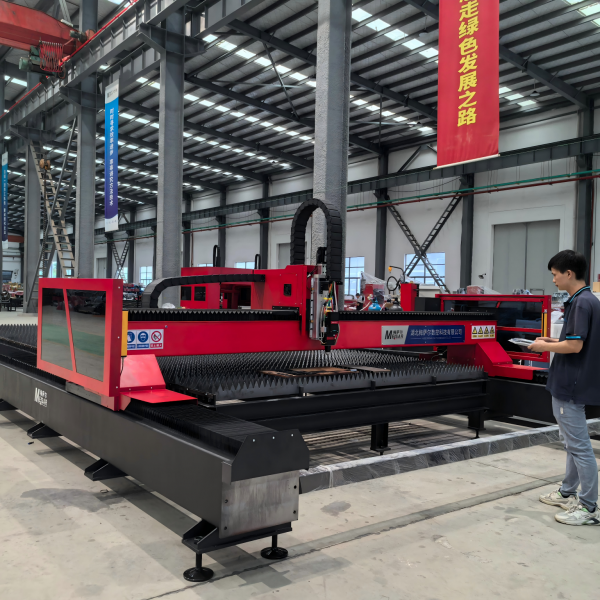 Gantry Type Heavy Fiber Laser Metal Sheet Plate Cutting Machine 12000W/20000W/3000W